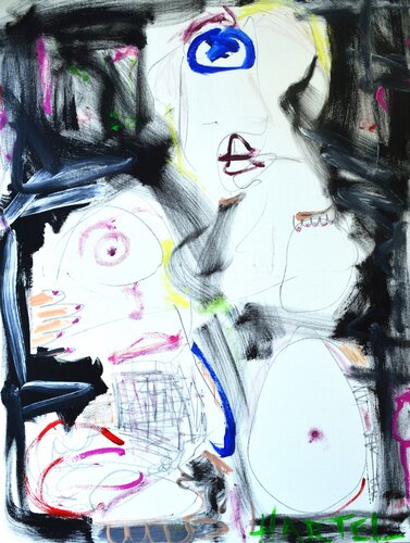 Mother and Baby di Paul Hartel, Pittura in vendita su Singulart
