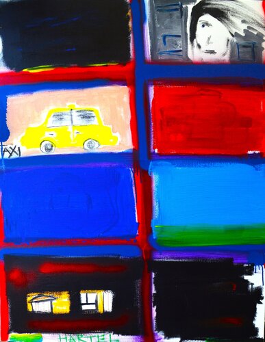 Urban Windows di Paul Hartel, Pittura in vendita su Singulart