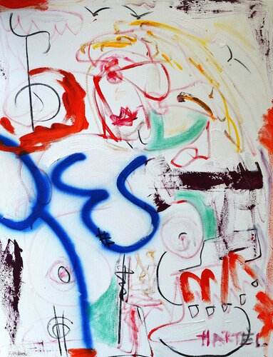 Yes van Paul Hartel, Schilderij te koop op Singulart