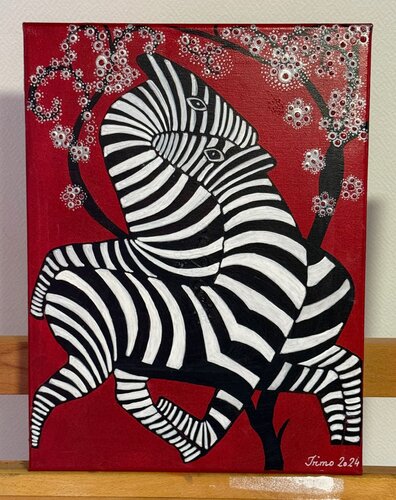 Eng Verschlungen van Iris Monhof, Schilderij te koop op Singulart