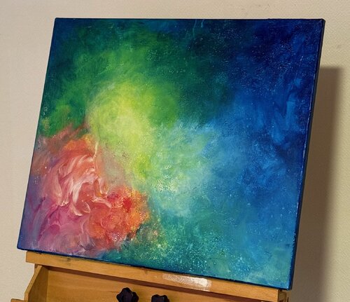 Sinfonie der Farben VII van Iris Monhof, Schilderij te koop op Singulart