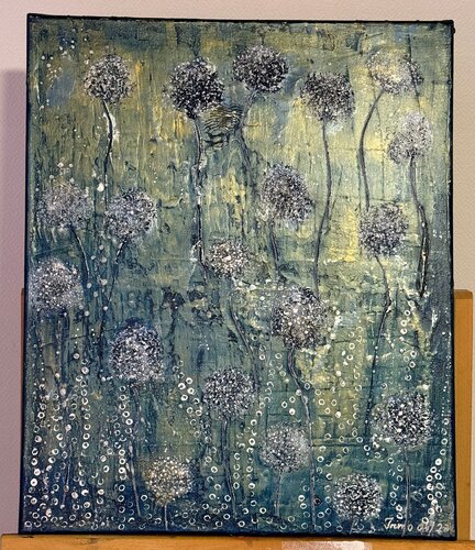 Unter Wasser van Iris Monhof, Schilderij te koop op Singulart