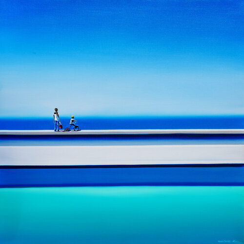 L'Instant Propice di Hugo Pondz, Pittura in vendita su Singulart