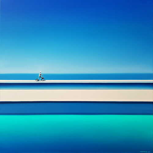 Soir d' Eté di Hugo Pondz, Pittura in vendita su Singulart