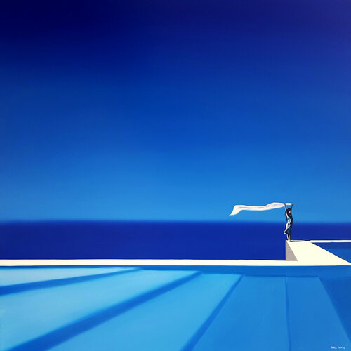 Le Début de l'Histoire van Hugo Pondz, Schilderij te koop op Singulart