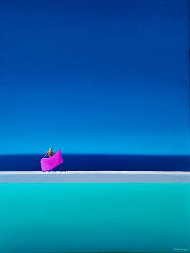 L'Adieu à La Mer de Hugo Pondz, Pintura a la venta en Singulart