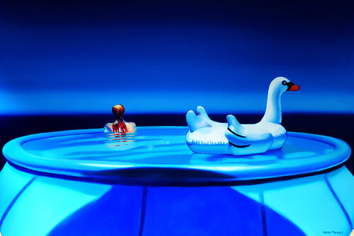 Le désaccord by Hugo Pondz, Painting for Sale on Singulart