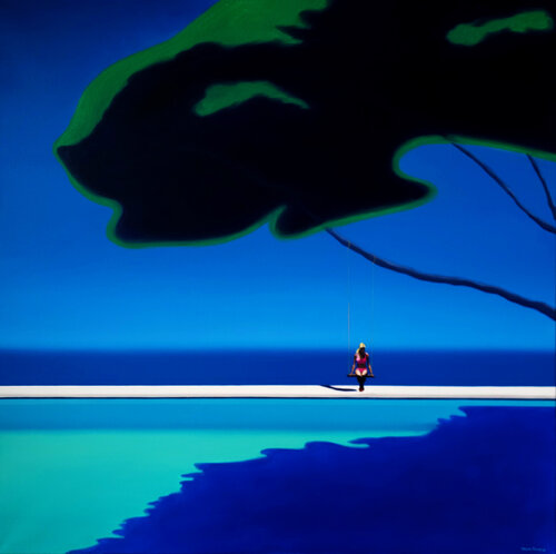 La Prise de Conscience  60 x 60 cm by Hugo Pondz, Print for Sale on Singulart