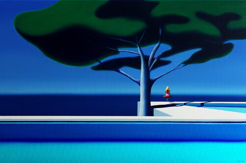 Le Bien-être Suprême by Hugo Pondz, 油畫 for Sale on Singulart