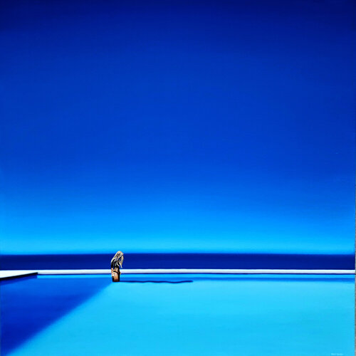 Le Principe de la Tranquillité 40 x 40 cm Hugo Pondz