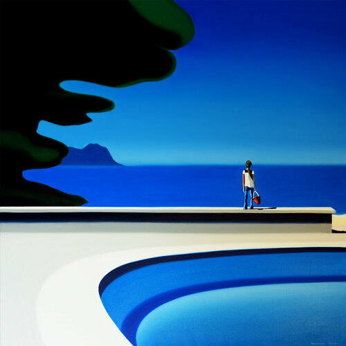 La Prochaine Découverte di Hugo Pondz, Pittura in vendita su Singulart