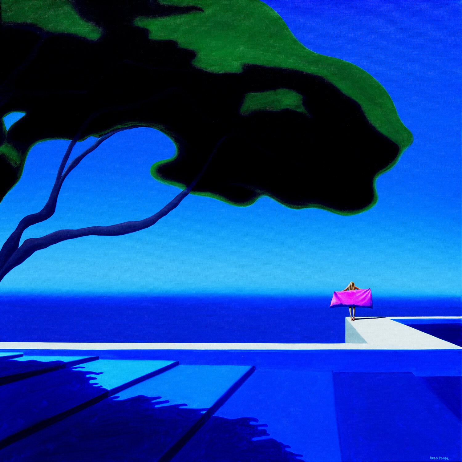Le Parfum du Sud  80 x 80 cm Hugo Pondz