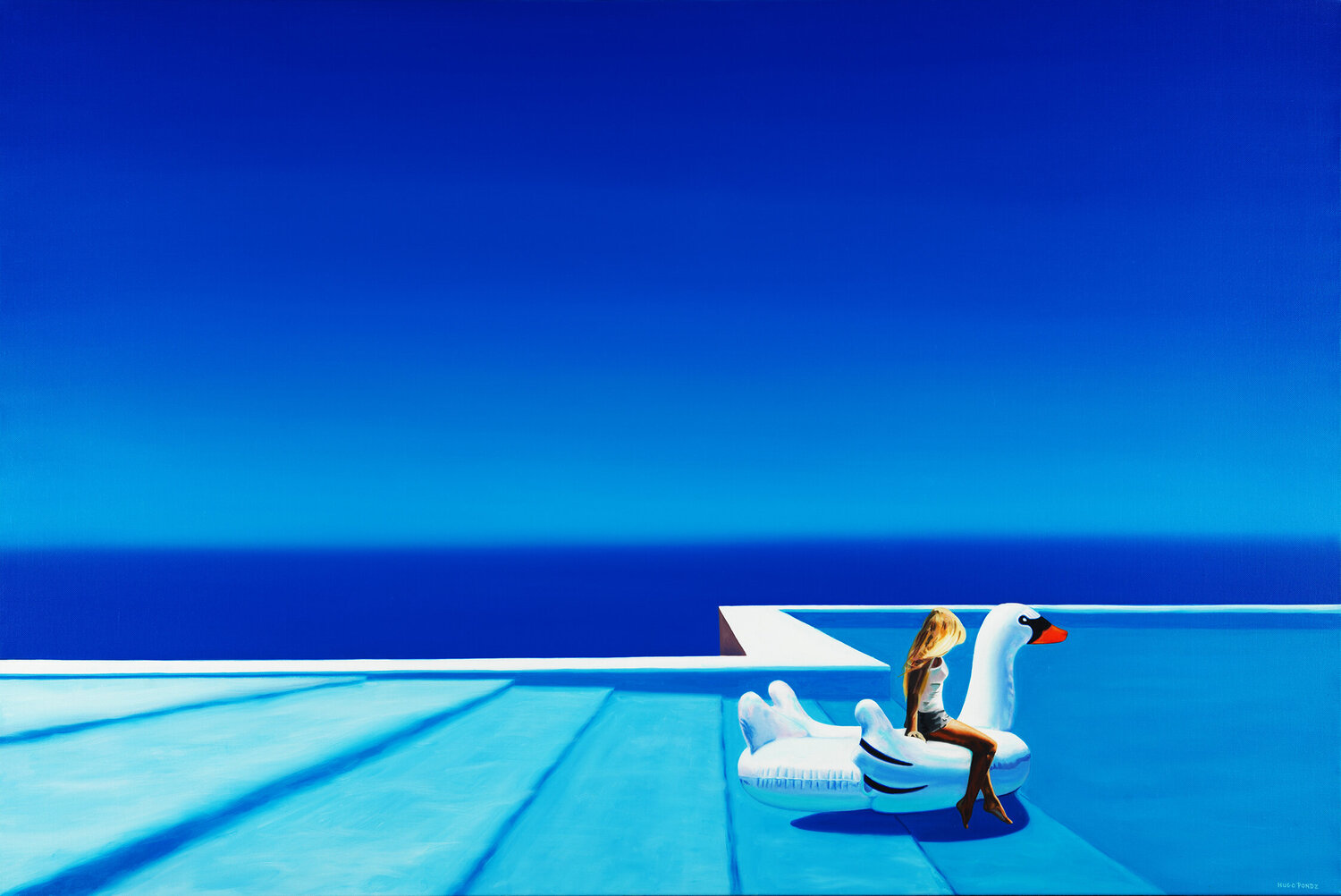 Le Confident Gonflable 120x80 Hugo Pondz