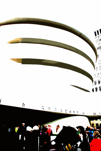 Guggenheim NY par Jürg Strässle, Digital en vente sur Singulart