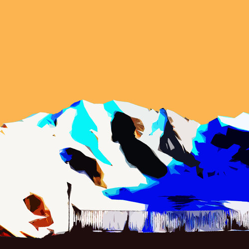 Piz Palü di Jürg Strässle, Digitale in vendita su Singulart