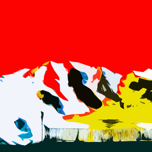 Piz Palü 01 par Jürg Strässle, Digital en vente sur Singulart