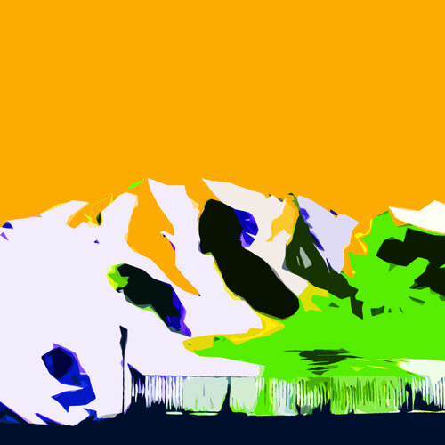 Piz Palü 03 de Jürg Strässle, Digital a la venta en Singulart