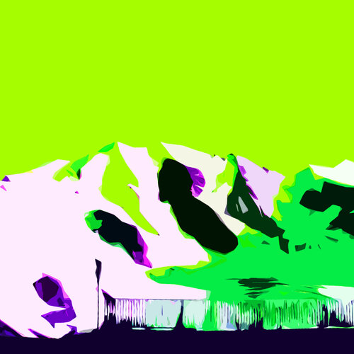 Piz Palü 05 par Jürg Strässle, Digital en vente sur Singulart