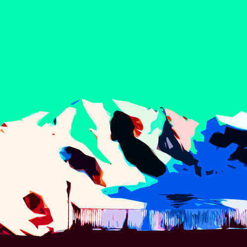 Piz Palü 09 von Jürg Strässle, Digital kaufen auf Singulart