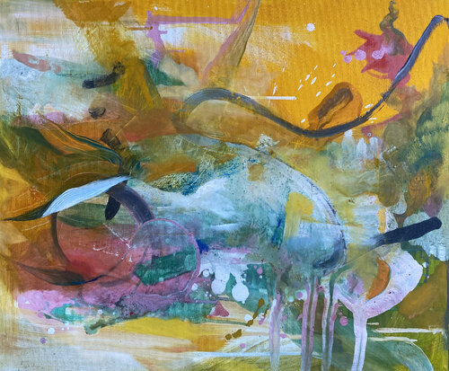 KRANICH van André Nier, Schilderij te koop op Singulart