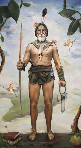 DER KRIEGER by André Nier, Painting for Sale on Singulart