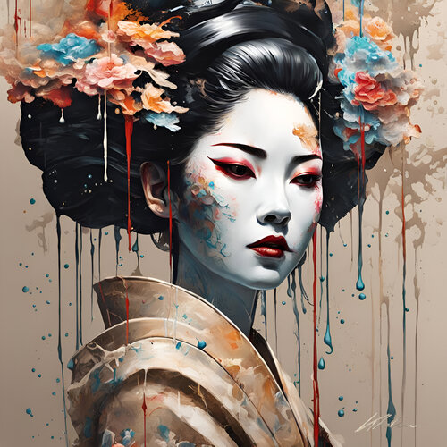 GEISHA van Khélène, Digitaal te koop op Singulart