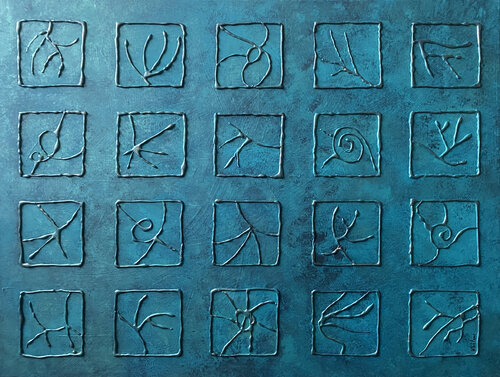 OCEAN LIFE van Khélène, Schilderij te koop op Singulart