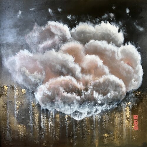 Nuages par Séverine Gallois, Peinture en vente sur Singulart