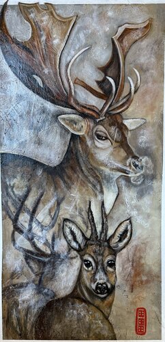 LE REPLI par Séverine Gallois, Peinture en vente sur Singulart