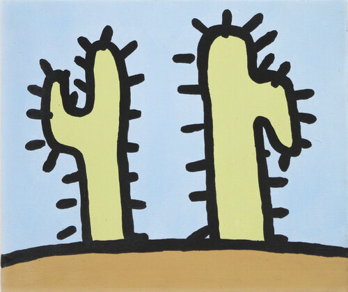 Kakteen von Elisabeth Ortner, Malerei kaufen auf Singulart