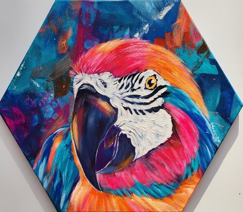 Farbenpracht van Inge Gründel-Pfaff, Schilderij te koop op Singulart