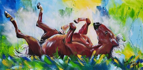 Freude de Inge Gründel-Pfaff, Pintura a la venta en Singulart