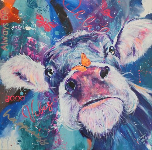 good Vipes by Inge Gründel-Pfaff, Painting for Sale on Singulart