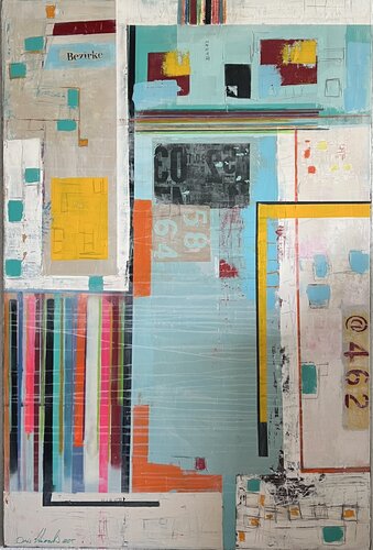 Homestead von Doris Heinrichs, Malerei kaufen auf Singulart