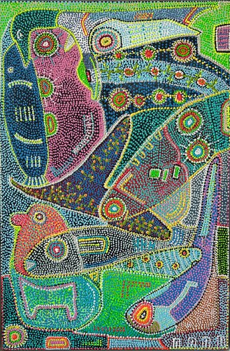 The stream of life de Doris Heinrichs, Pintura a la venta en Singulart