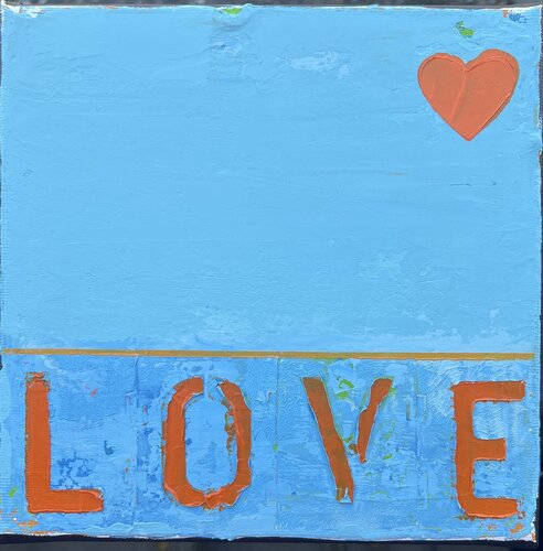 Love van Doris Heinrichs, Schilderij te koop op Singulart