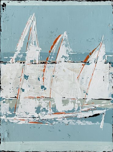 Segelturn di Doris Heinrichs, Pittura in vendita su Singulart