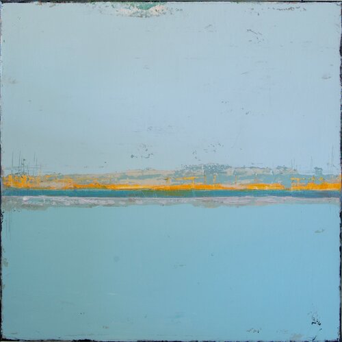 Watching the Sunset par Doris Heinrichs, Peinture en vente sur Singulart