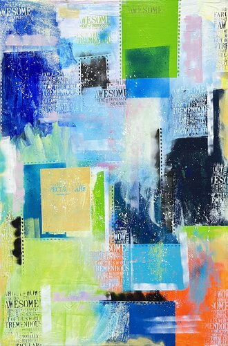 City in Color von Doris Heinrichs, Malerei kaufen auf Singulart