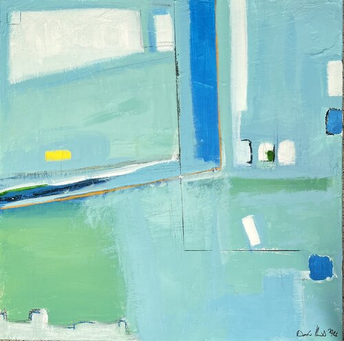 Between the Horizon and Memory” di Doris Heinrichs, Pittura in vendita su Singulart
