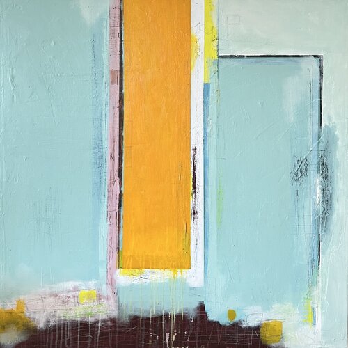 Zwischen Halt und Auflösung van Doris Heinrichs, Schilderij te koop op Singulart