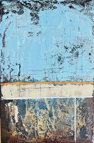 Salzlinie di Doris Heinrichs, Pittura in vendita su Singulart