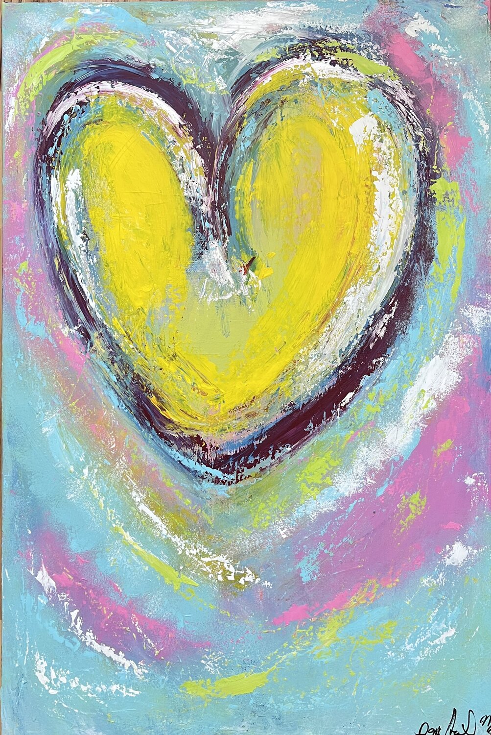 Hope Doris Heinrichs Origineel schilderij te koop
