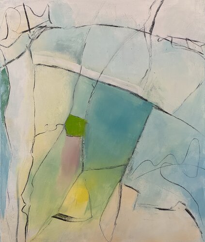 Are we on the right path? di John Veale, Pittura in vendita su Singulart