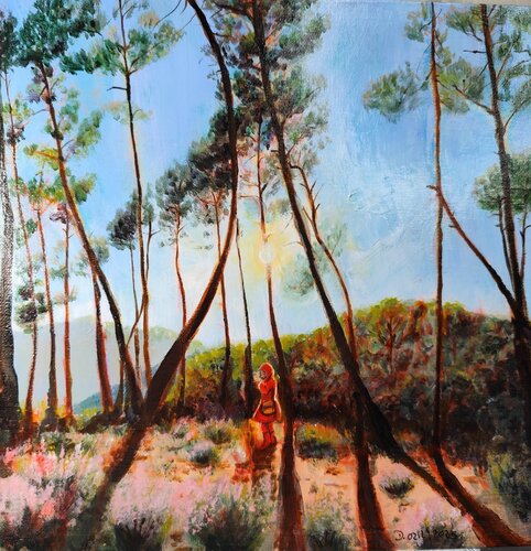 Promenons nous dans les bois de Deborah Ozil, Pintura a la venta en Singulart