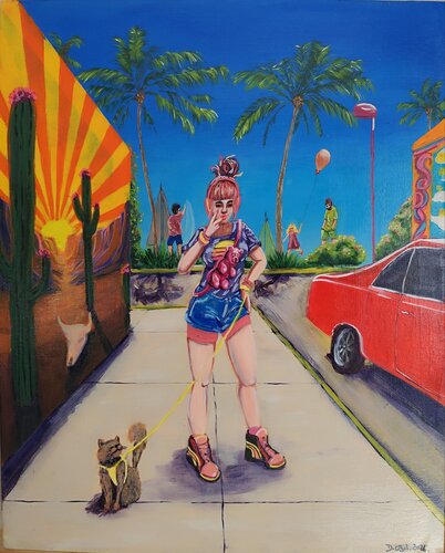 J'veux du soleil von Deborah Ozil, Malerei kaufen auf Singulart