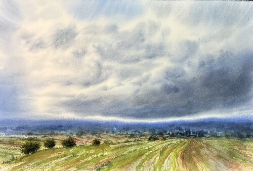 Antes de la tormenta di Montse Gil, Pittura in vendita su Singulart
