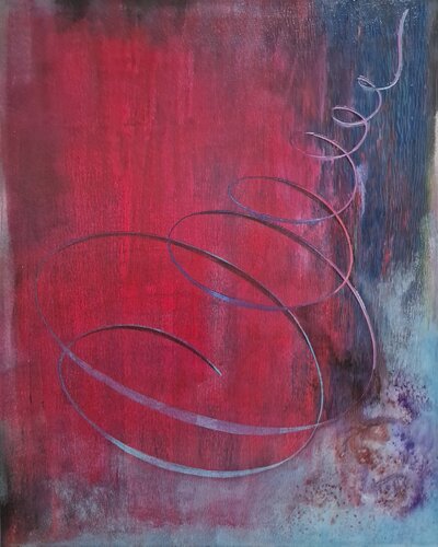 Spirale von Ingrid Reichenberger, Malerei kaufen auf Singulart