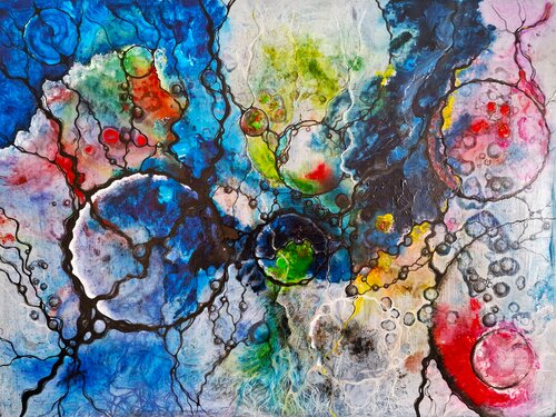 Himmel von Ingrid Reichenberger, Malerei kaufen auf Singulart