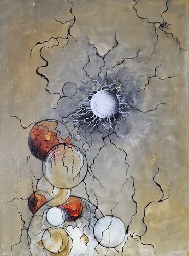 "Göttertränen" de Ingrid Reichenberger, Pintura a la venta en Singulart